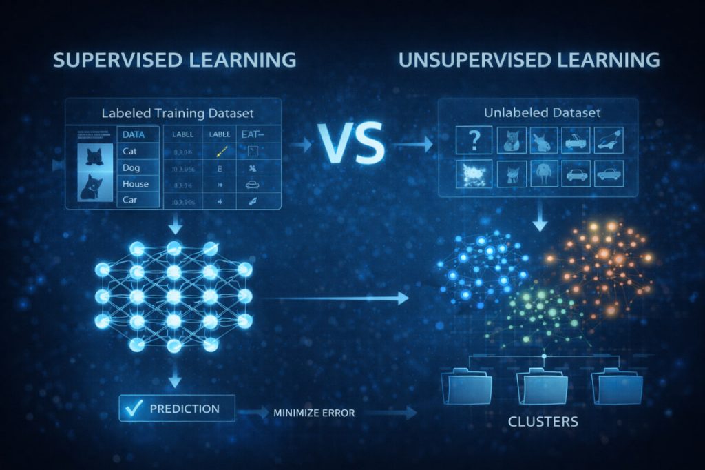 Supervised vs Unsupervised Learning: Key Concepts Explained