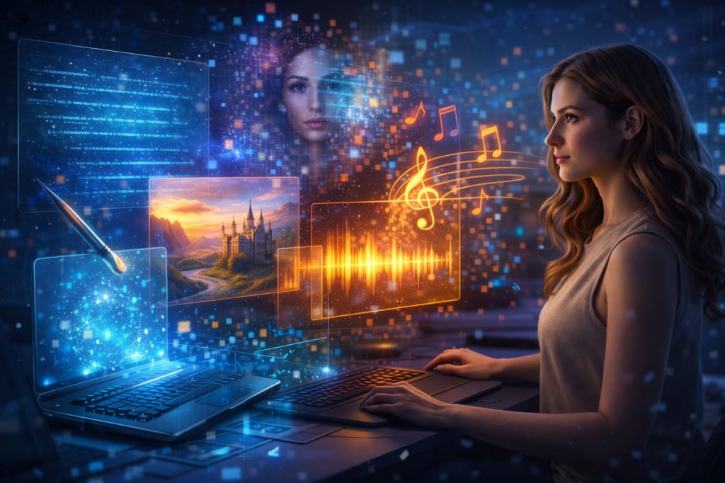 Generative Models: How AI Creates Text, Images, and Music