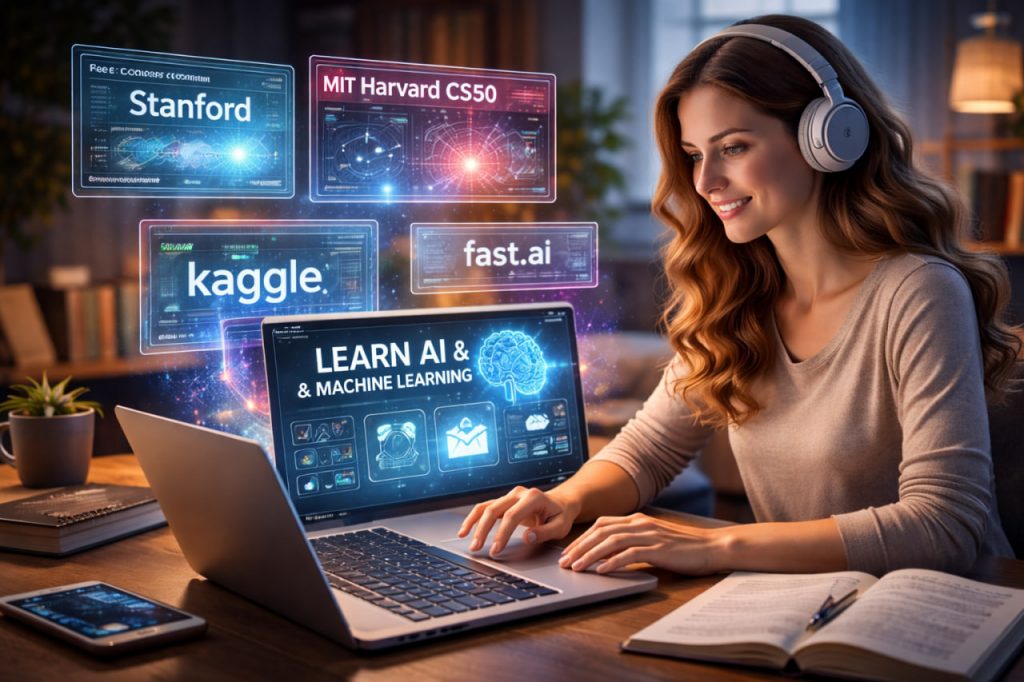 Best Free AI and Machine Learning Courses for Beginners