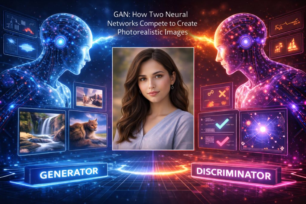 GAN: How Two Neural Networks Compete to Create Photorealistic Images