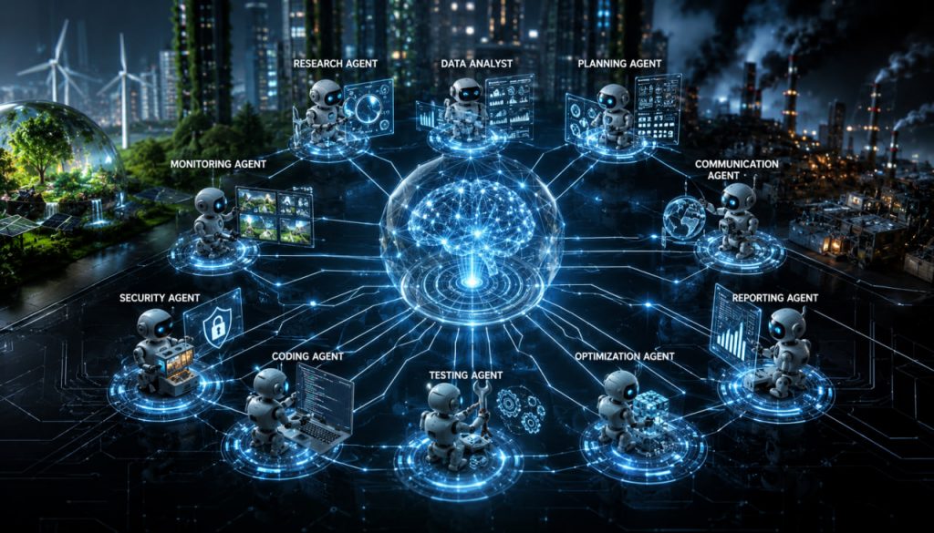 AI Agent Swarms: The Future of Automation and the Real Risk of an Agent Smith Scenario